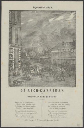 Fair Print of the Amsterdam Askarrenmen for the Year 1873