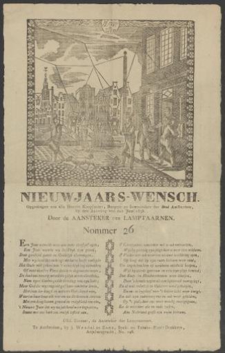 New Year's greeting of the Amsterdam lamplighters for the year 1838