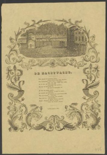 Fair print of the Amsterdam Night Watch for the year 1863