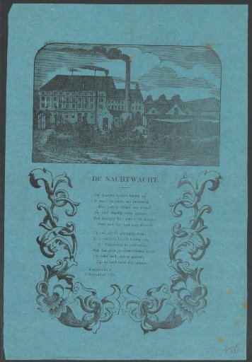 Kermis print of the Amsterdam Night Watch for the year 1873