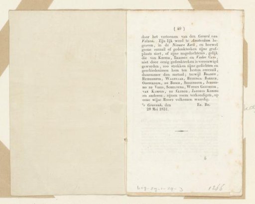 Book with portrait of Eva Vliegen