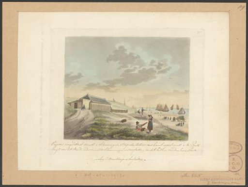 Beach at Scheveningen, ca. 1825