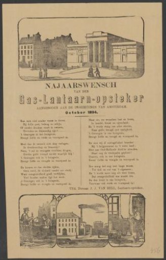 Fair Wish of the Gas Lamp Lighters of Amsterdam for the Year 1894