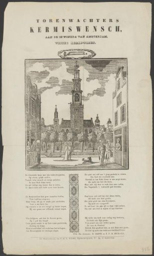 Fair's wish of the tower keepers of the city of Amsterdam