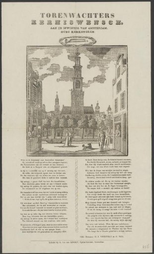 Fair's wish of the tower keepers of the city of Amsterdam