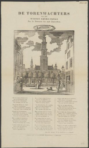 Fair's wish of the tower keepers of the city of Amsterdam