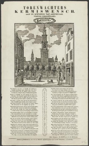 New Year's Wish of the Tower Guards of the City of Amsterdam