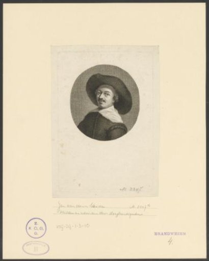 Portrait of Jan van der Heyden
