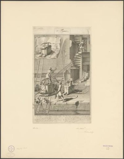 Old Fire Engines and New Hose Fire Engines, 1690