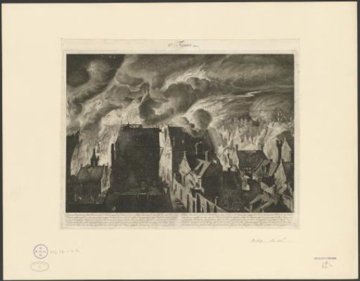 Extinguishing the Severe Fire on the Elandsgracht, 1679