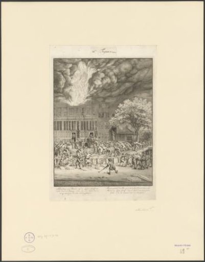 Fire in a House on the Leidsegracht, 1684