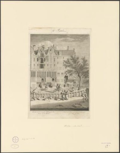 Burnt House on the Leidsegracht, 1684