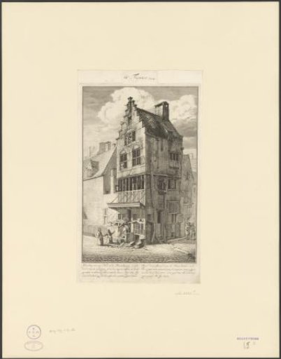 Burnt House in the Bloedstraat, 1684
