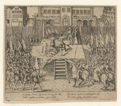 Beheading of Egmond and Horne, 1568