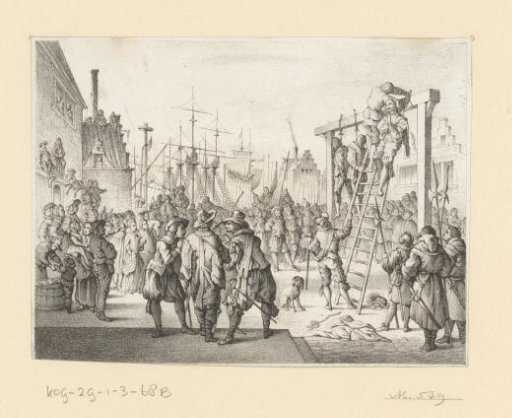 Pacieco hanged at Flushing, 1572