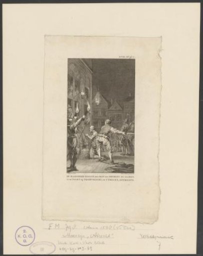 Beheading of Nicolas Gosson at Arras, 1578