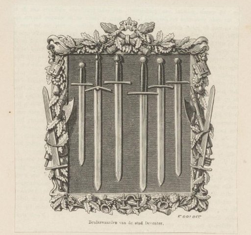 Executioner's swords of the city of Deventer