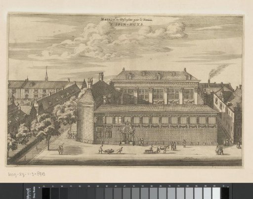 View of the Spinhuis in Amsterdam