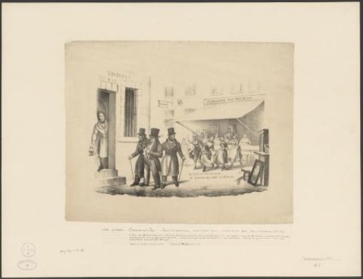 Satire on C. Seyn, 1838-1839