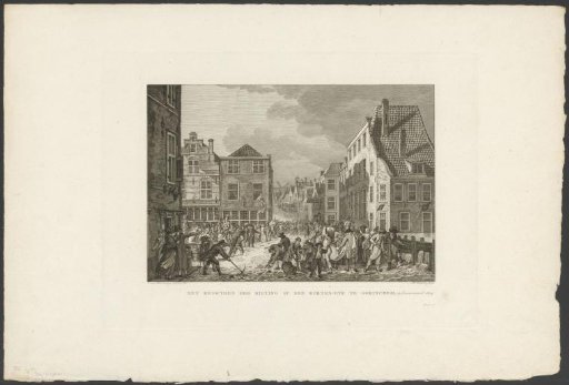 Flooding at Gorinchem, 1809