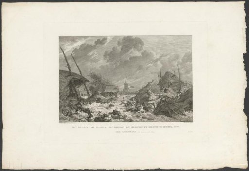 Flooding at Erichem, 1809