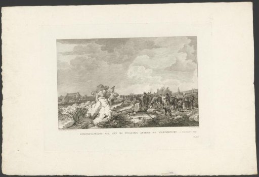 Drifting ice between Arnhem and Westervoort, 1809