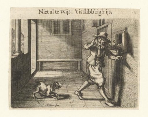 Man Being Grabbed by the Collar by a Hand from a Hatch