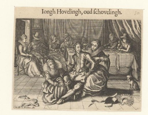 Two Women with a Man