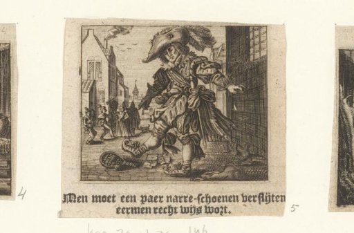 Man in fool's costume
