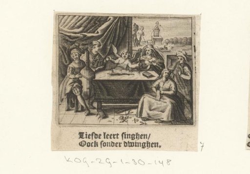 Musical company with an angel