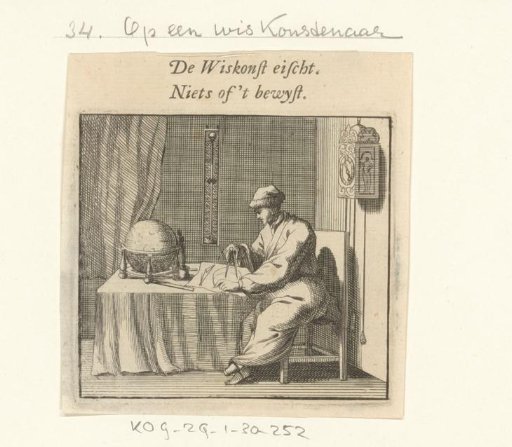 Man looking at the stars with a telescope