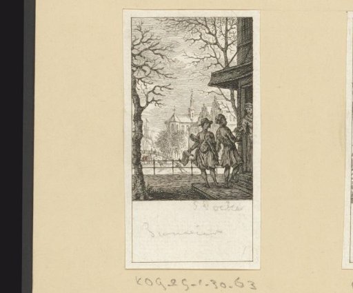 January, with skaters in the background