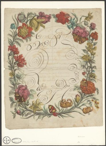 Fair Wish from Grietje Jans Compaan, 1790