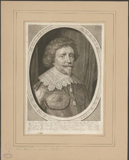 Portrait of Frederik Hendrik, Prince of Orange, at the age of 48
