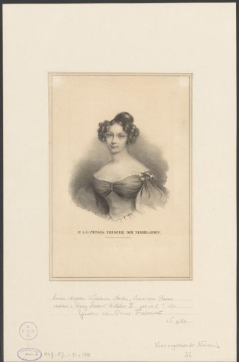 Portrait of Marianne, Princess of the Netherlands