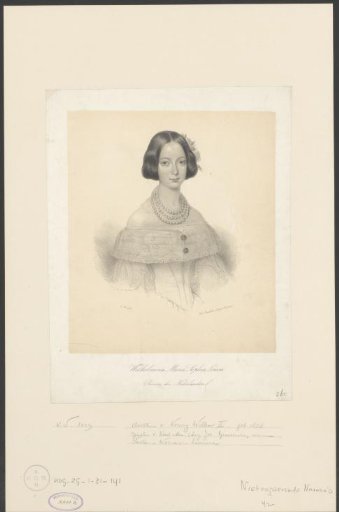 Portrait of Sophie, Princess of the Netherlands