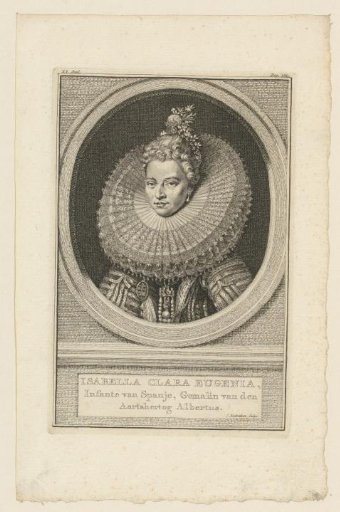 Portrait of Isabella Clara Eugenia, Infanta of Spain
