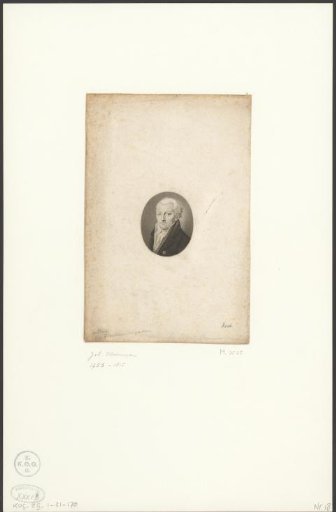 Portrait of Johan Meerman
