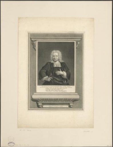 Portrait of Petrus van Musschenbroek