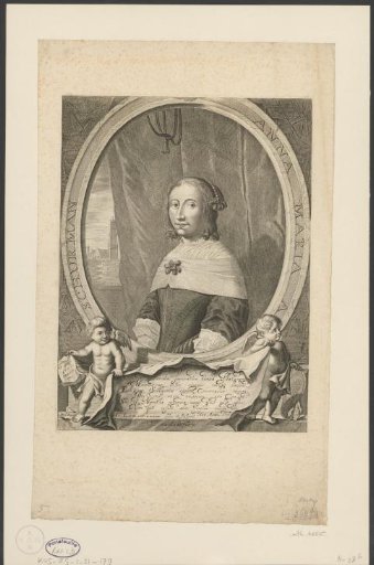 Portrait of Anna Maria van Schurman