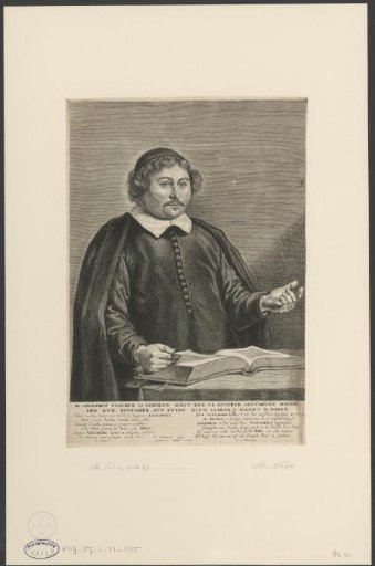 Portrait of Adolf Visscher