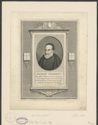 Portrait of Aldert Volkerts