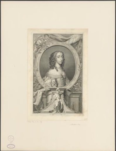 Portrait of Maria Henrietta Stuart, Princess of Orange