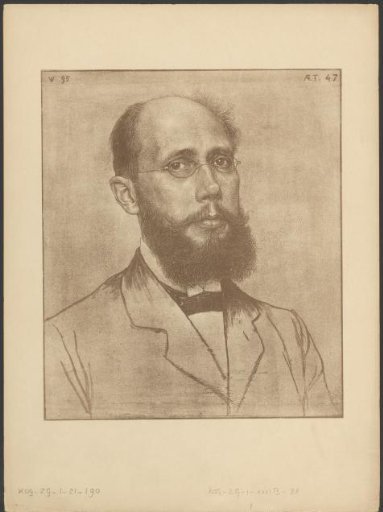 Portrait of Samuel Muller, aged 47