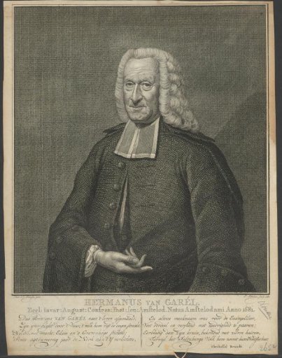 Portrait of Hermanus van Garel