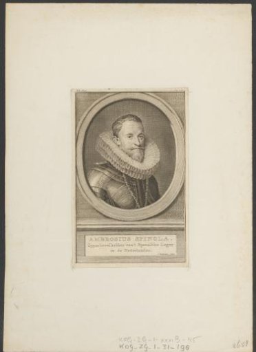 Portrait of Ambrogio Spinola, Marquis de los Balbases