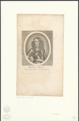 Portrait of Willem III, Prince of Orange and King of England, Scotland and Ireland