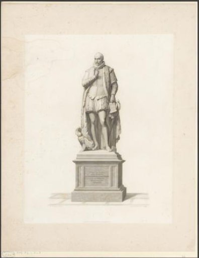 Statue of Prince William I on the Plein in The Hague