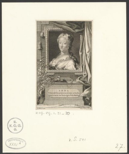 Portrait of Anna of Hanover