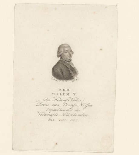 Portrait of William V, Prince of Orange-Nassau